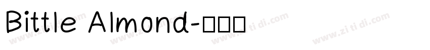 Bittle Almond字体转换